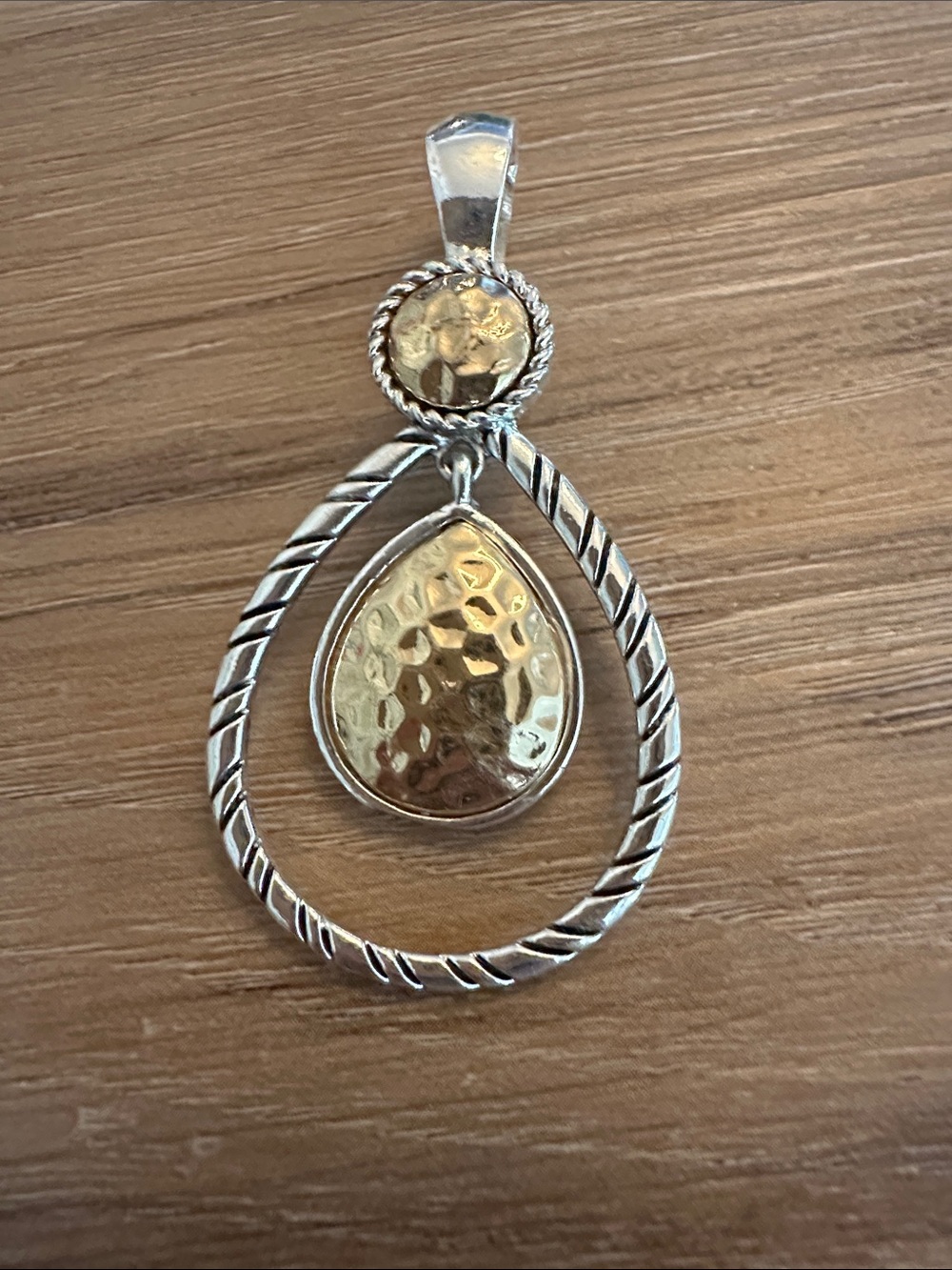 RMN Y2K Mixed Metal Pendant